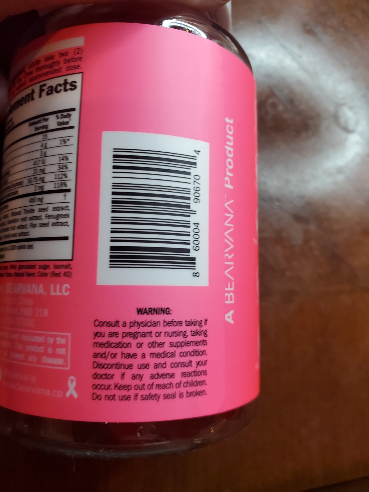 Bearvana Peach Gains And Top Support Supplements, 2 Bottle Bundle