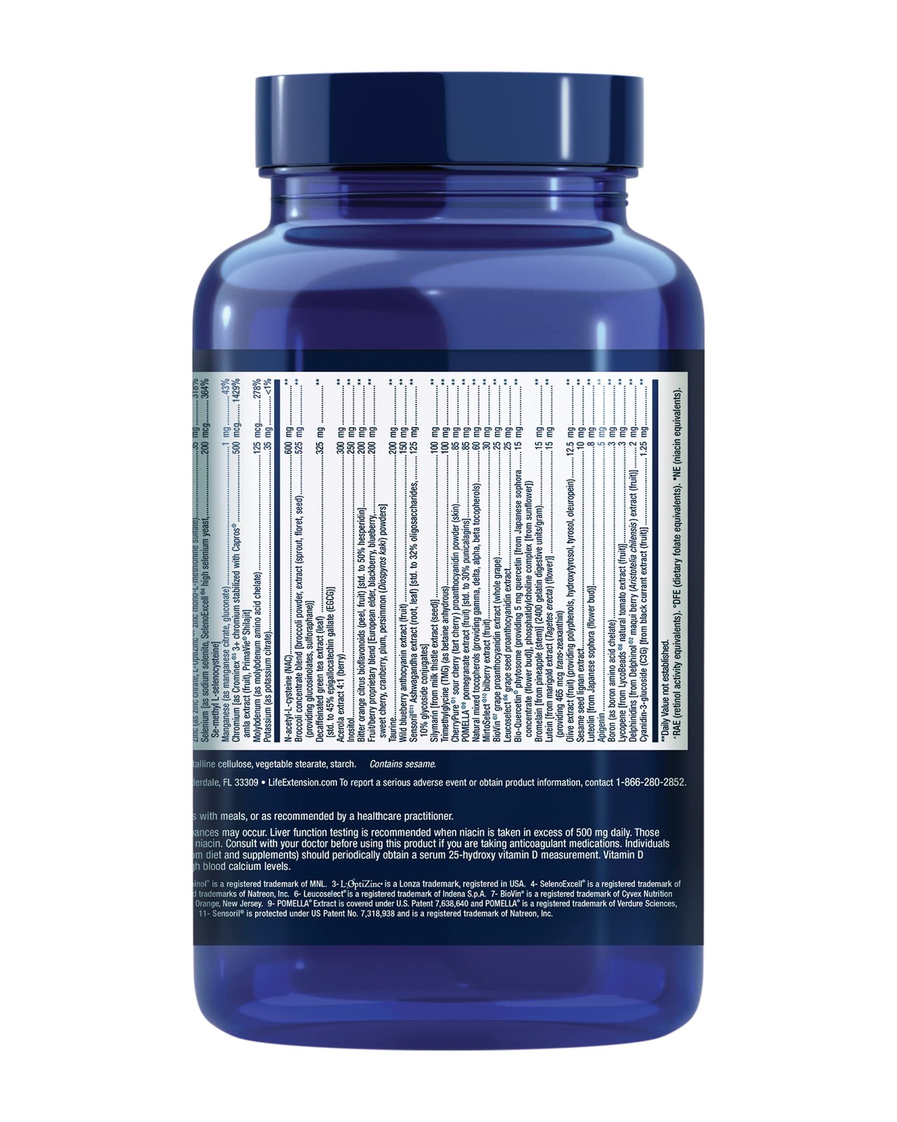 Life Extension Mix Capsules – No Copper, High Potency, Advanced Vitamin & Minera