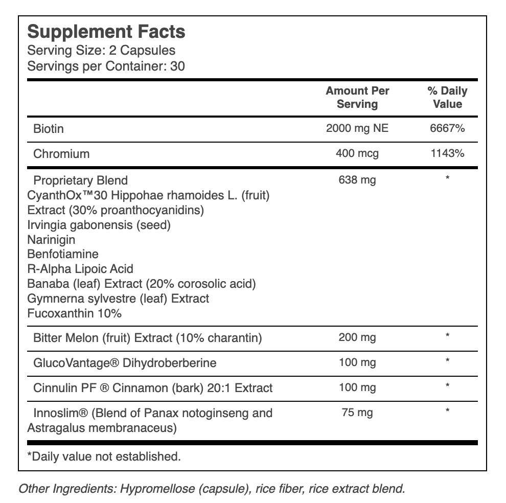 BiOptimizers Berberine Breakthrough 60 Veggie Caps | Version 2.0 New