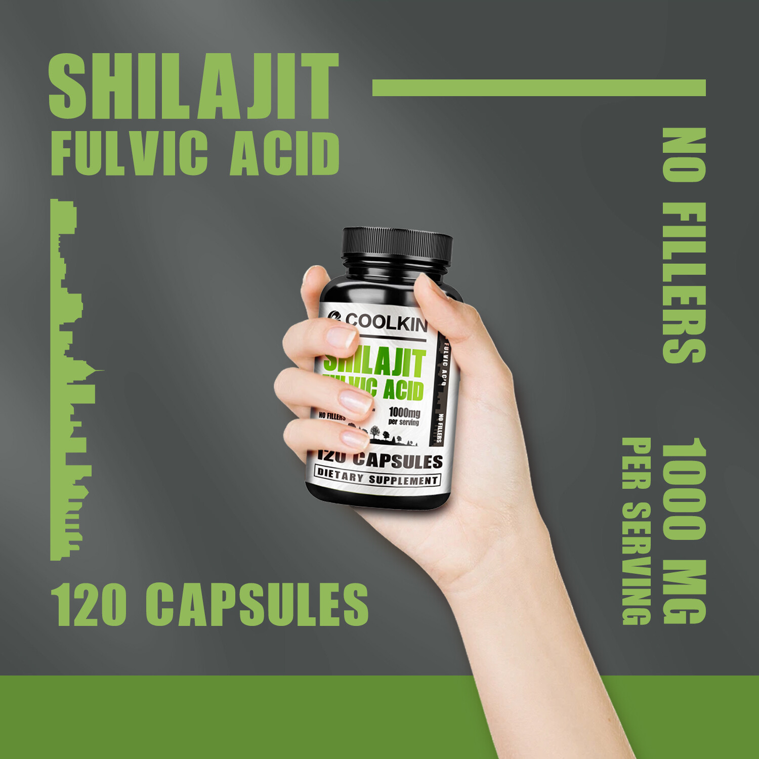 Shilajit Fulvic Acid 1000mg – Antioxidant, Energy Support Improve Endurance