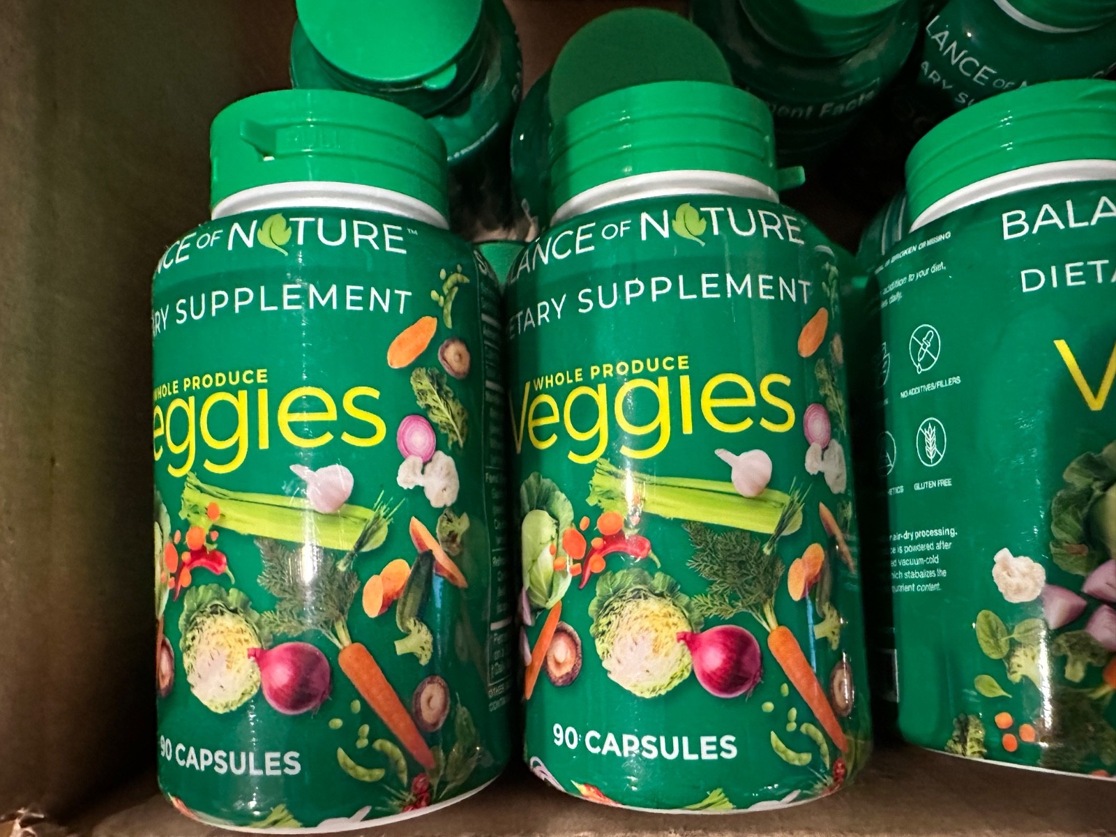 Balance Nature Fruits & Veggies Supplement Set-Whole Fruit & Vegetable