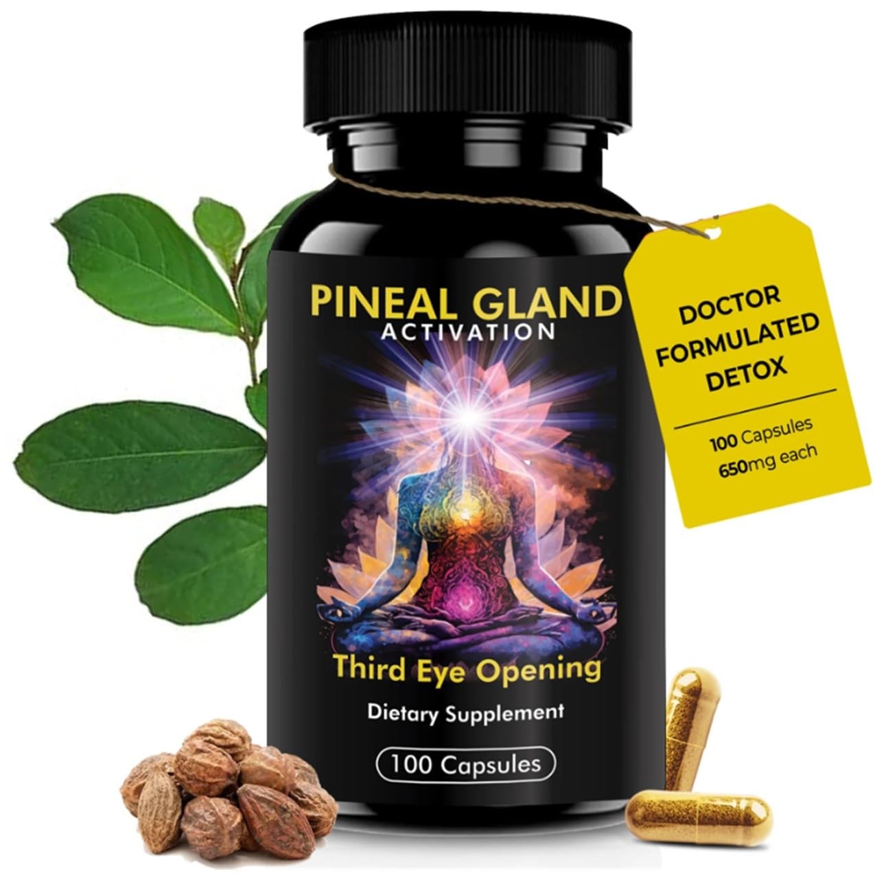 Pineal Gland Activation Supplement – Supports Decalcification, Third Eye Awake