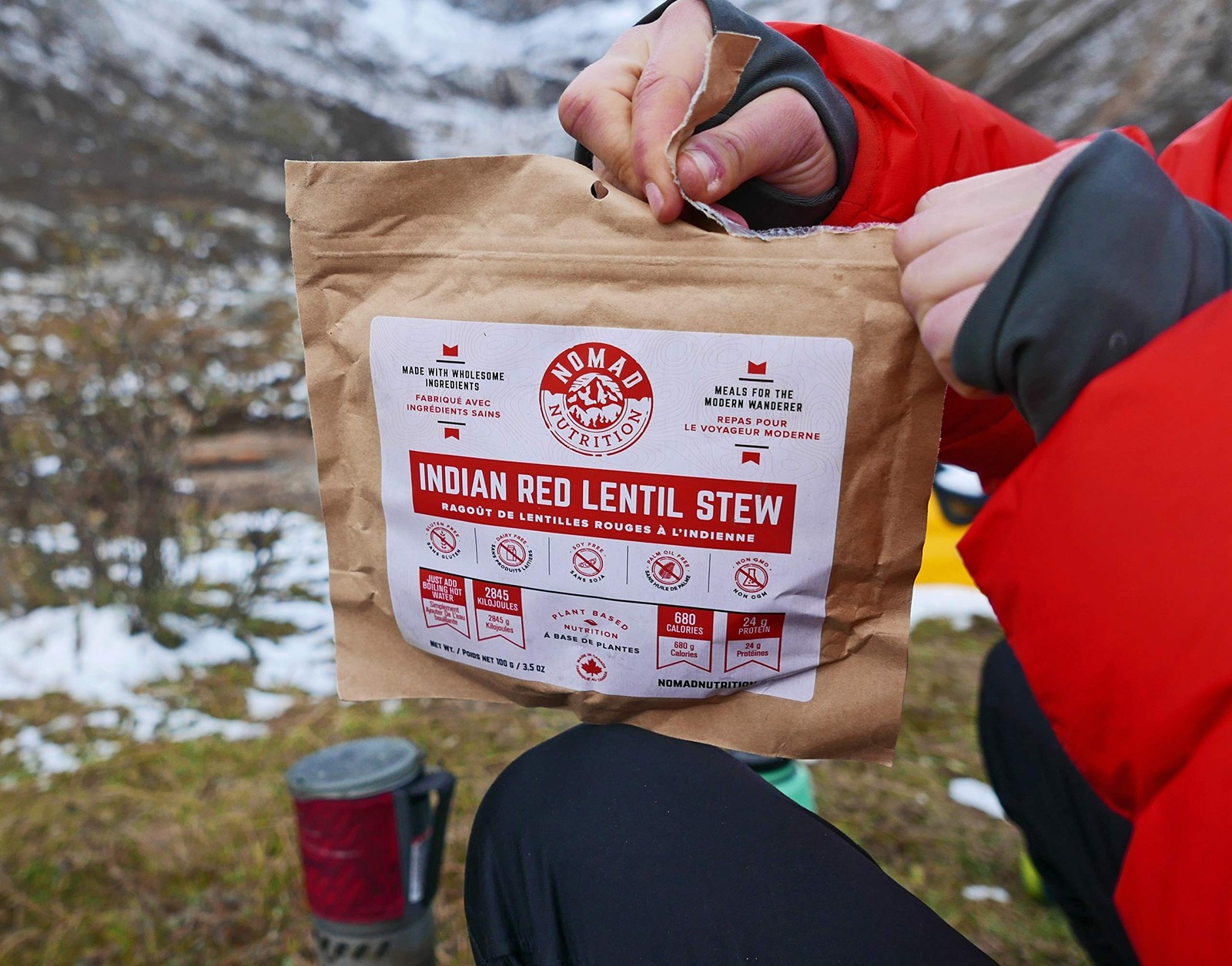 – Indian Red Lentil Stew | High Energy, All Natural Ingredients | Plant-Ba