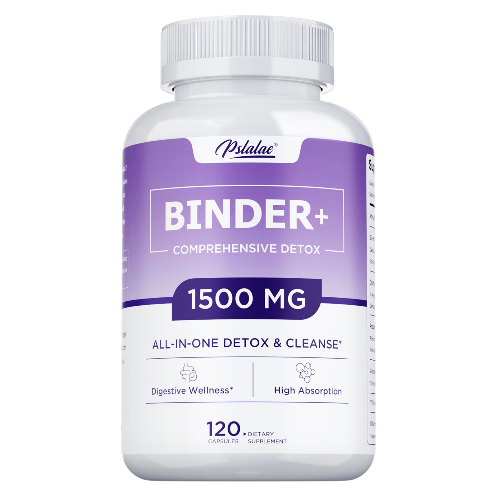 Binder Detox – Activated Carbon, Zeolite – Detox Support, Natural Cleanse Aid