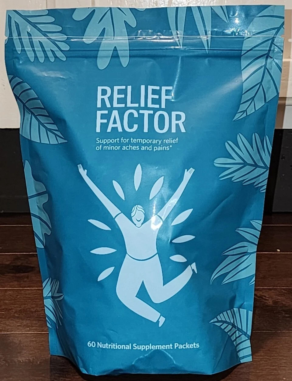 Relief Factor for Temporary Relief of Aches & Pains 60 Packets Exp 11/2026 – New