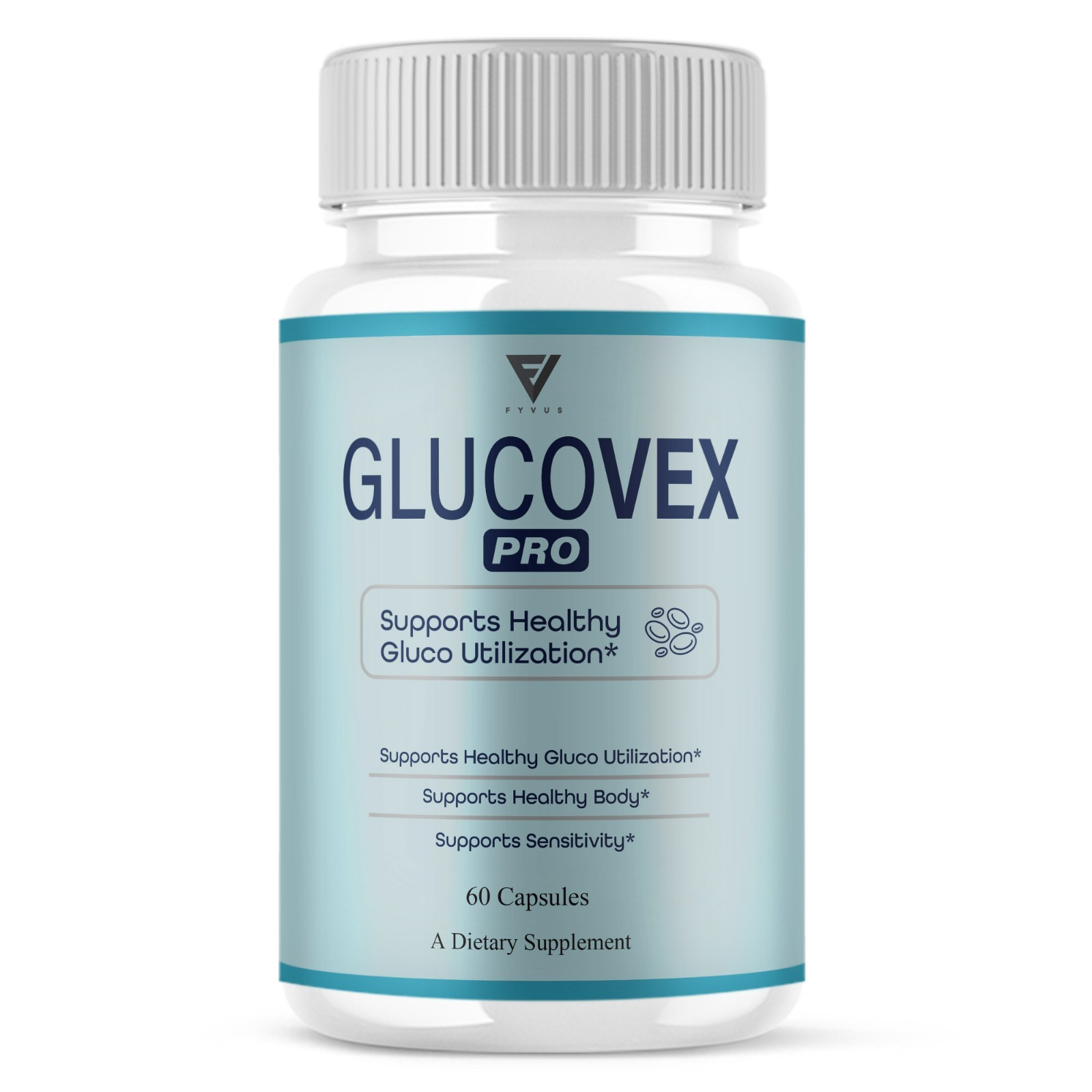 Glucovex Pro Blood Support, Gluco Vex Supplement (60 Capsules)