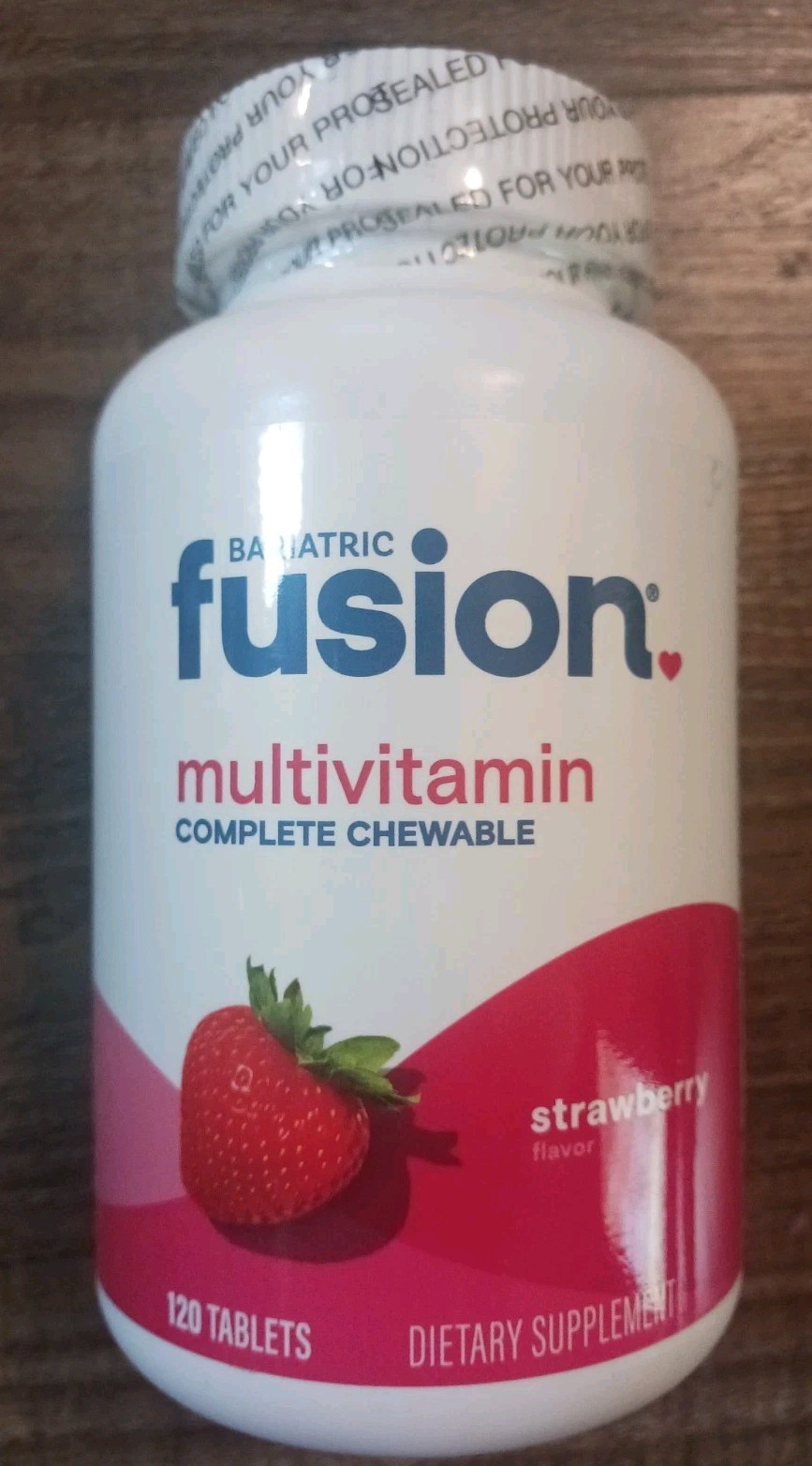 Bariatric Fusion Multivitamin with Iron 120 Count (Pack of 1)