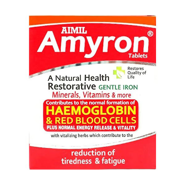 Aimil Amyron 30 Tablets | Iron & Nutritional Support | FREE SHIPPING
