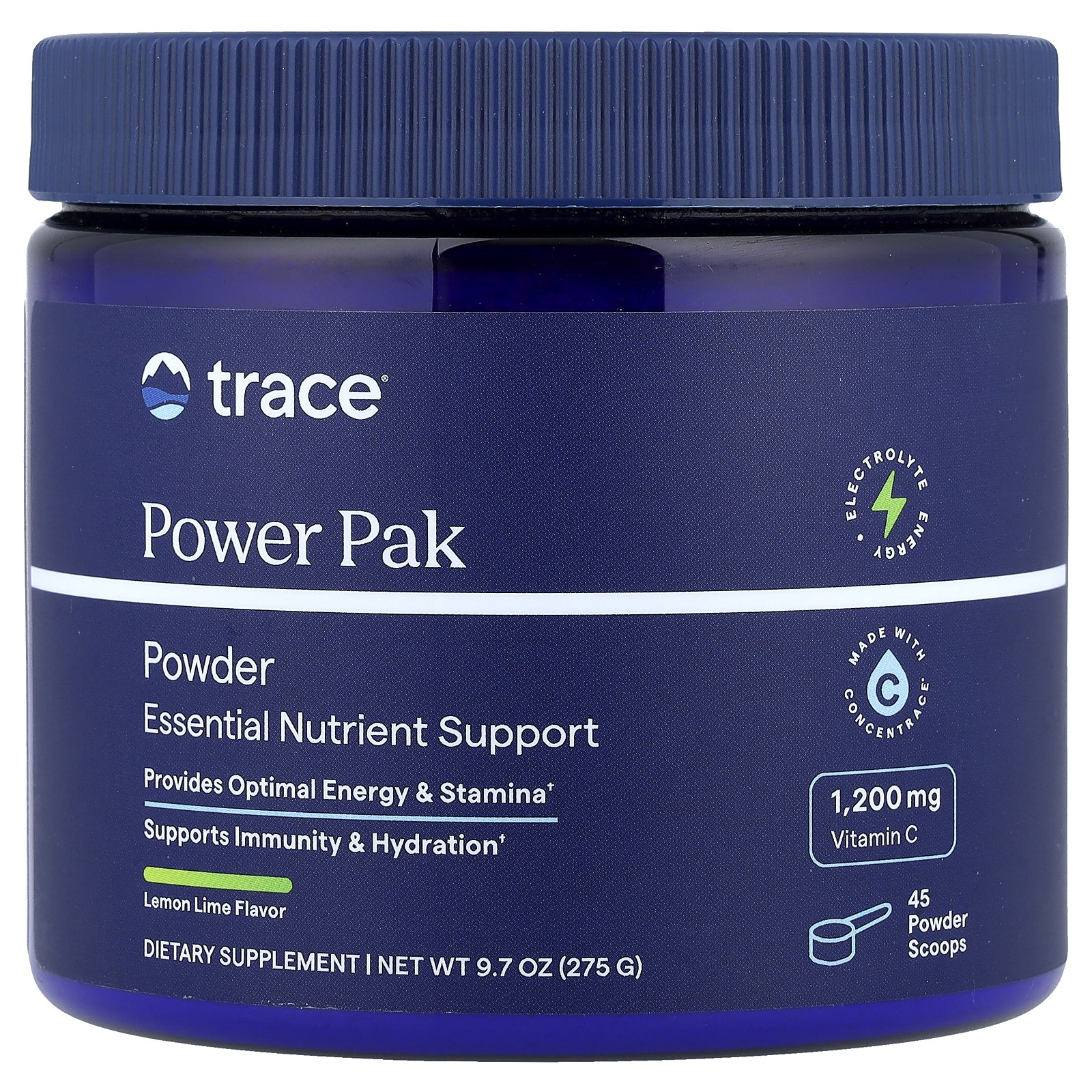 Power Pak, Lemon Lime, 9.7 oz (275 g)