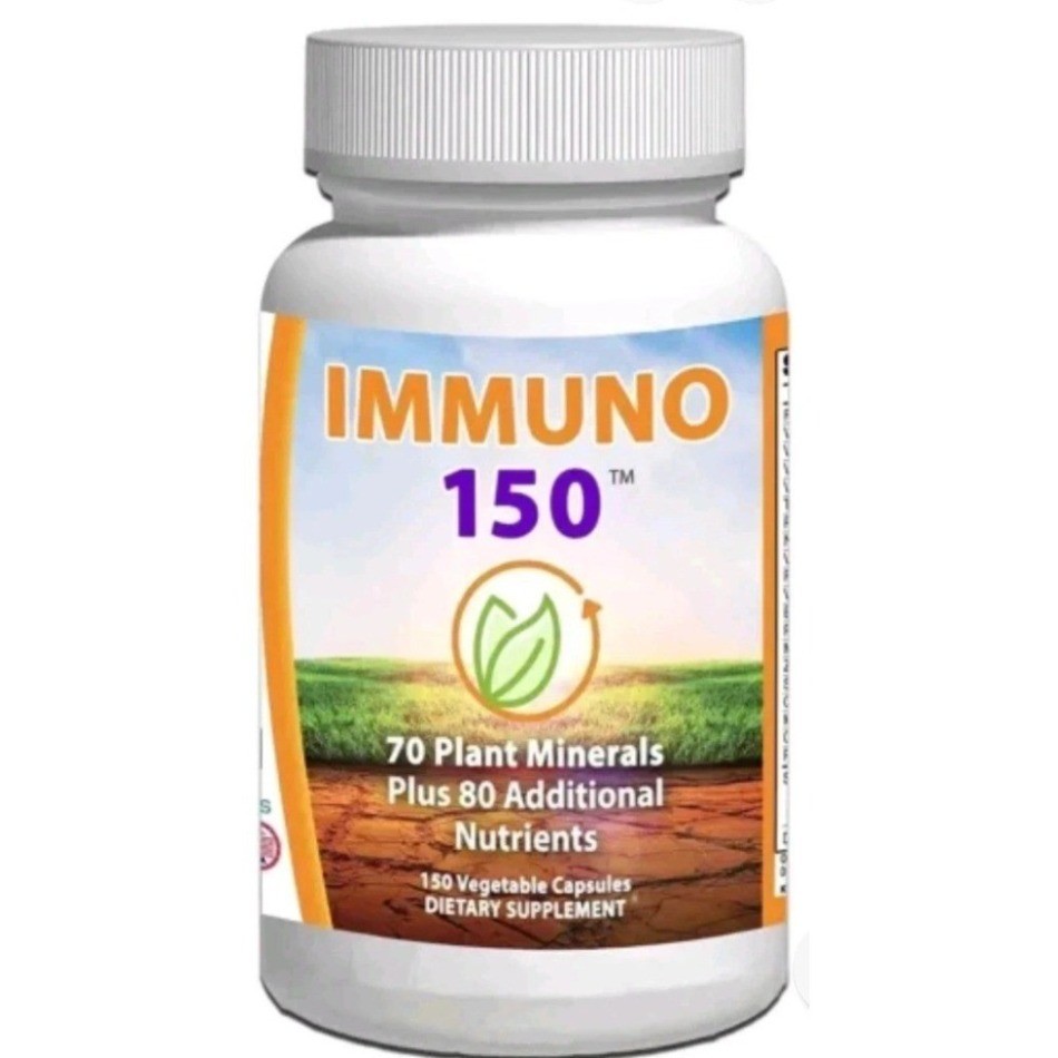 Immuno 150 Caps Multivitamin Mineral Immune Defense Supplement- 1/2/3 Bottles