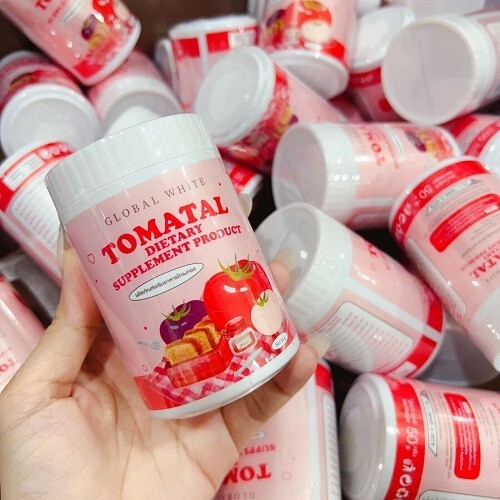 3X Global White Tomatal Tomato Powder Drink Acne Nourish Beautiful & White Skin