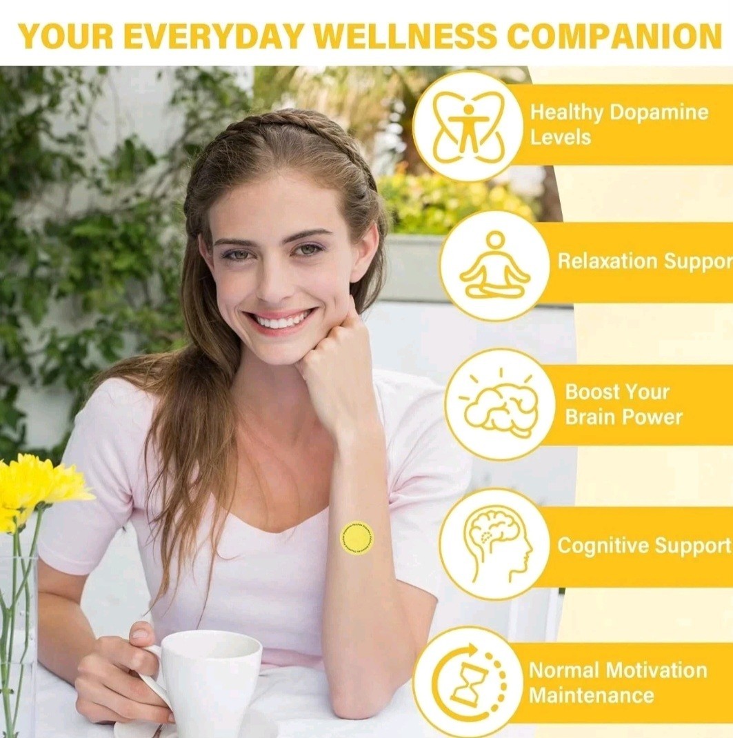 30 Mood Patches for Mood+ Emotional Support, helps Dopamine Serotonin production