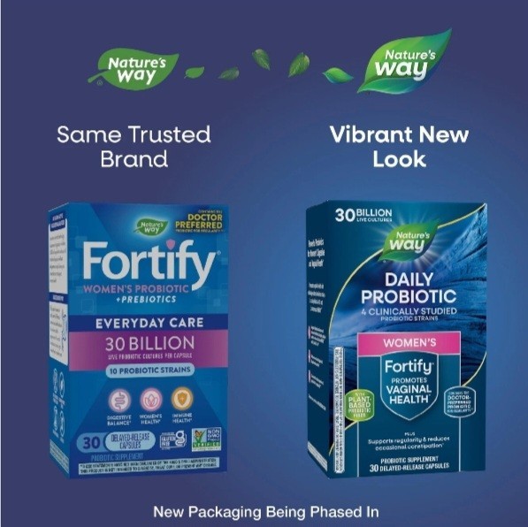 Nature’s Way Fortify Daily Probiotic Women 30 Billion Live Culture 30 Caps