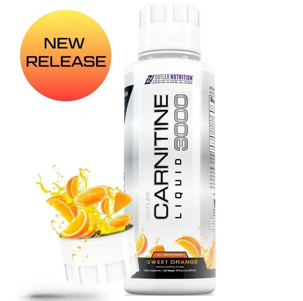 Cutler Nutrition 3 Pack Multi Flavor Carnitine Liquid 3000 Energy-Sport Beverage
