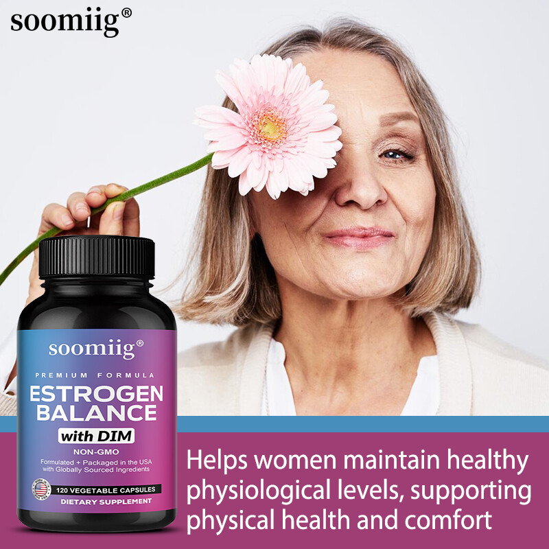 Estrogen Balance Boost Energy Promote Skin Health Improve Mood 120 Pills US