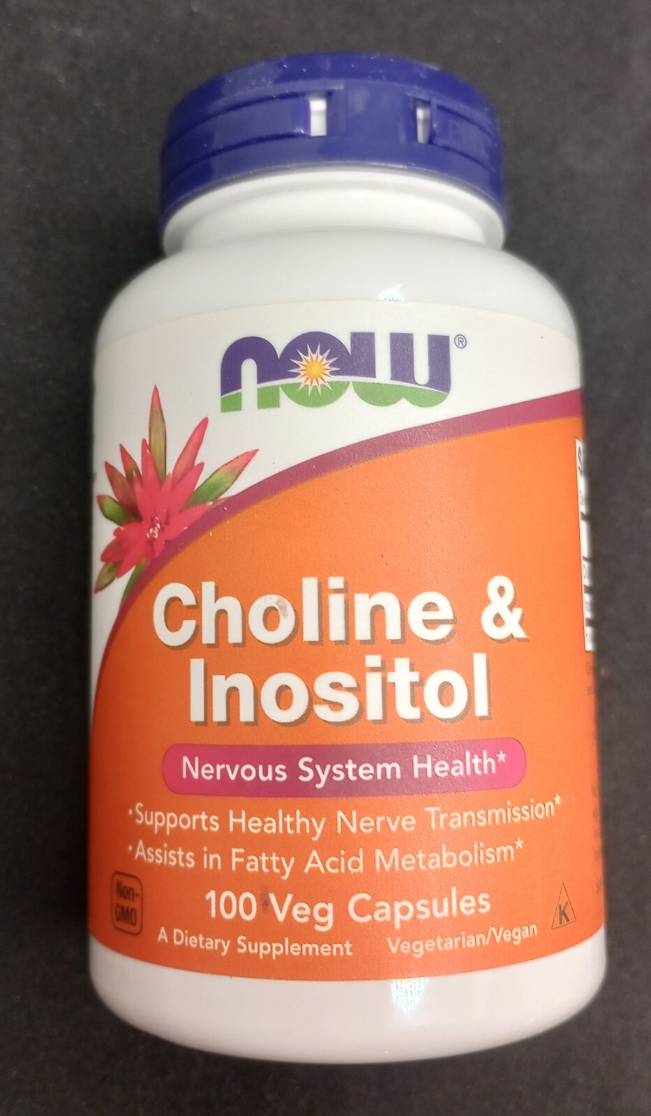 Now Foods Choline & Inositol 100 Capsuled Nervous System Health