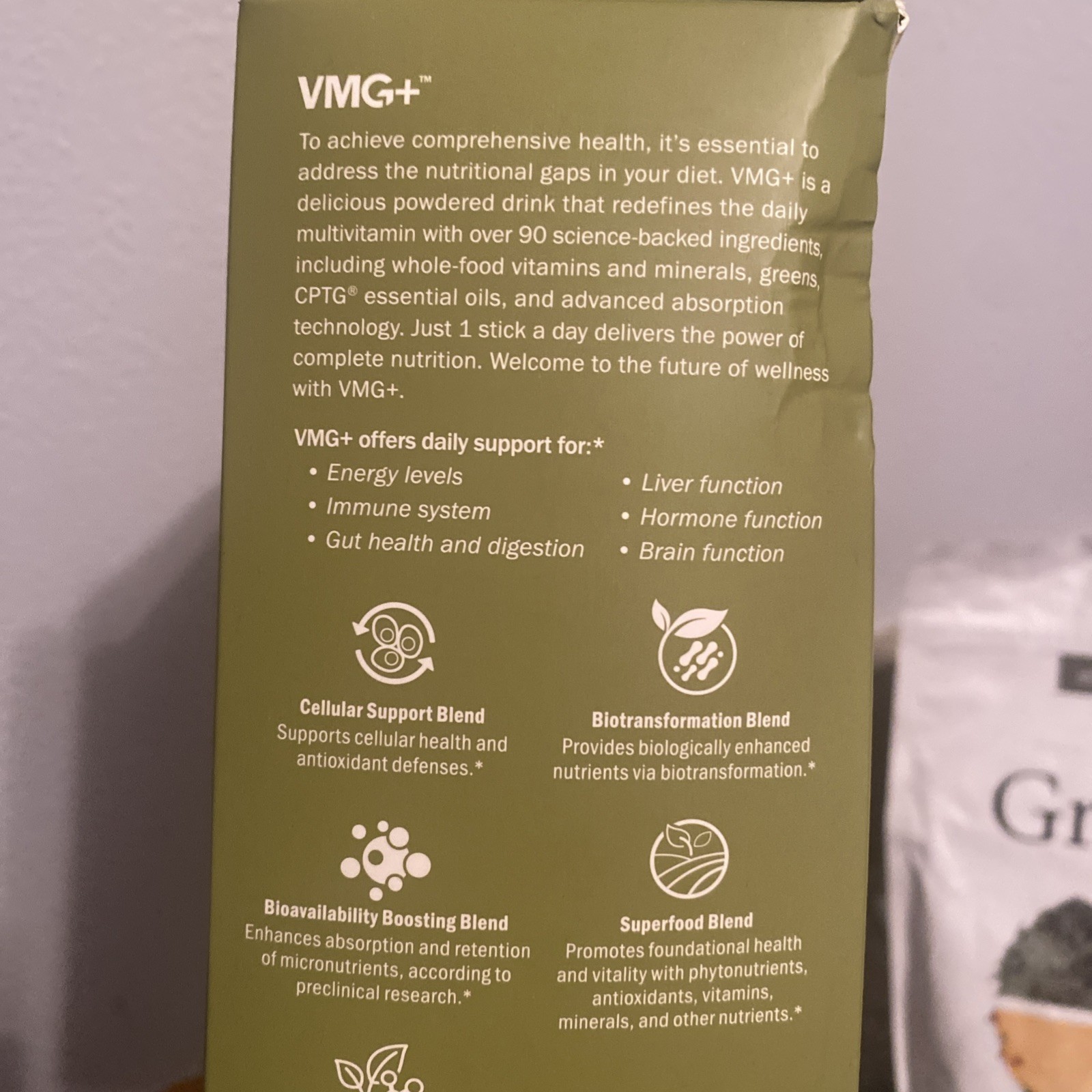 doTerra VMG+ 30 Sachets Whole Food Nutrient Vitamin Supplement Exp 11/2026 New!