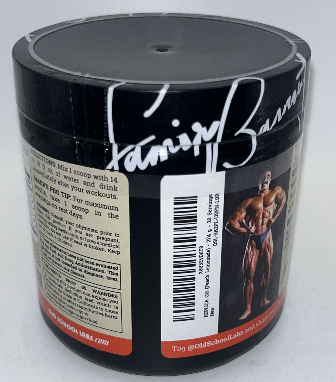 Samir Bannout Replica GH pro grade growth formula Peach Lemonade New BB: 6/2026