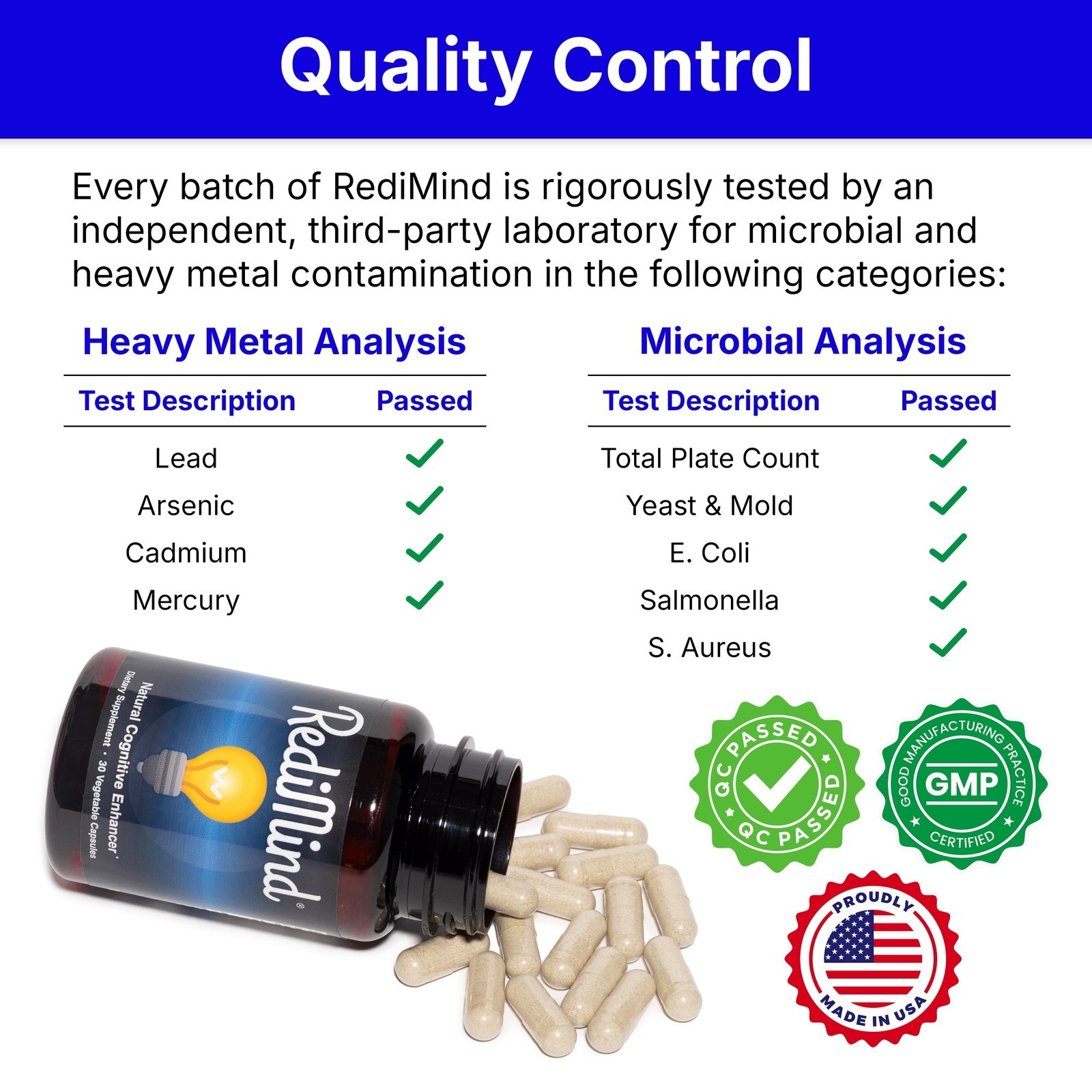 – Natural Cognitive Enhancement Supplement – Non-Gmo, Vegan, Gluten-Free
