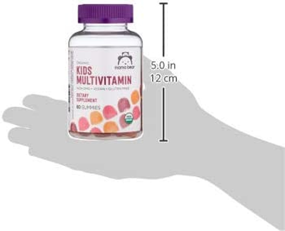 Amazon Brand – Organic Kids Multivita, 60 Gummies, 1 Month Supply (Packaging Ma