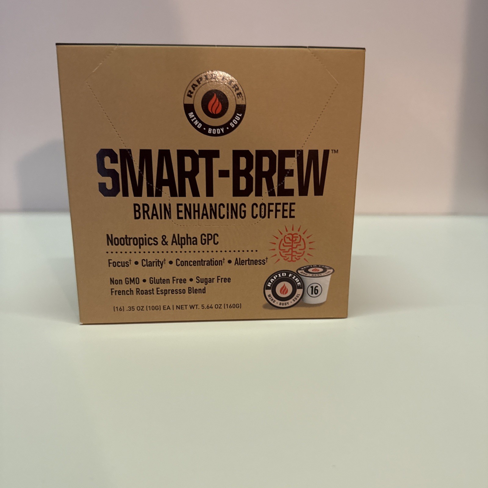 Smart Brew Brain Enhancing Nootropics Coffe 16 Count