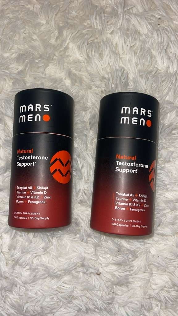 MARS MEN Natural Testo Support 150ct – 1 Month Supply! *AUTHENTIC!* 💪