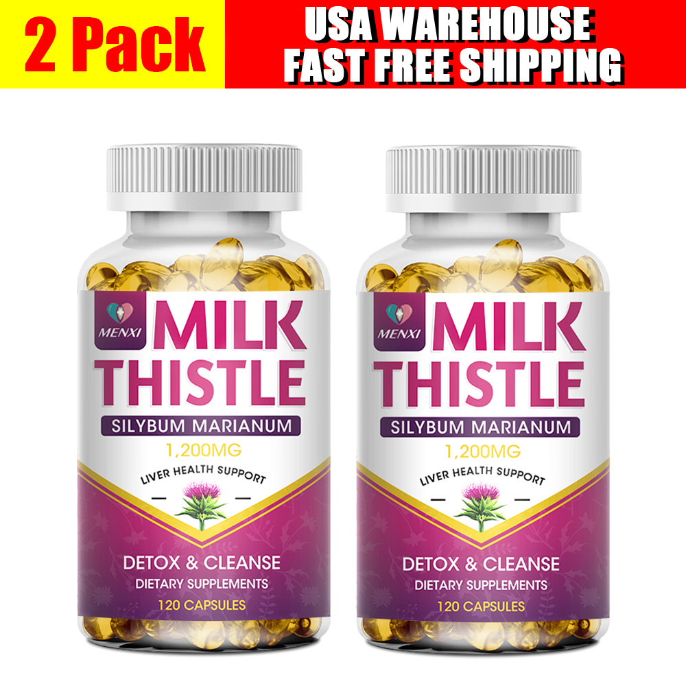 Best Liver Cleanse Repair Pills Detox Cleanser Supplements Men Women Care 240