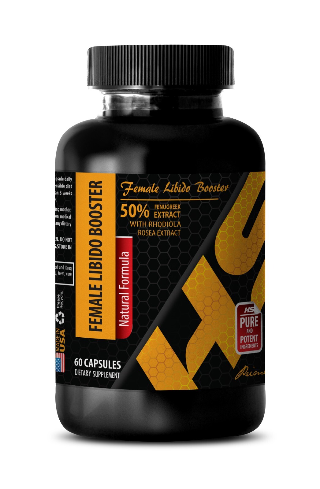 Wellness supplement – FEMALE LIBIDO BOOSTER – Restorative well-being 1 Bottle 60