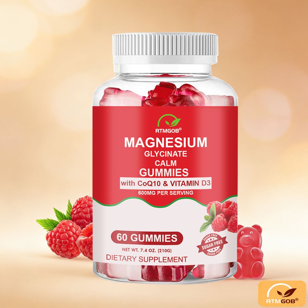 Magnesium Glycinate Gummies Vitamin C +Zinc – Immune Support for Seasonal Health