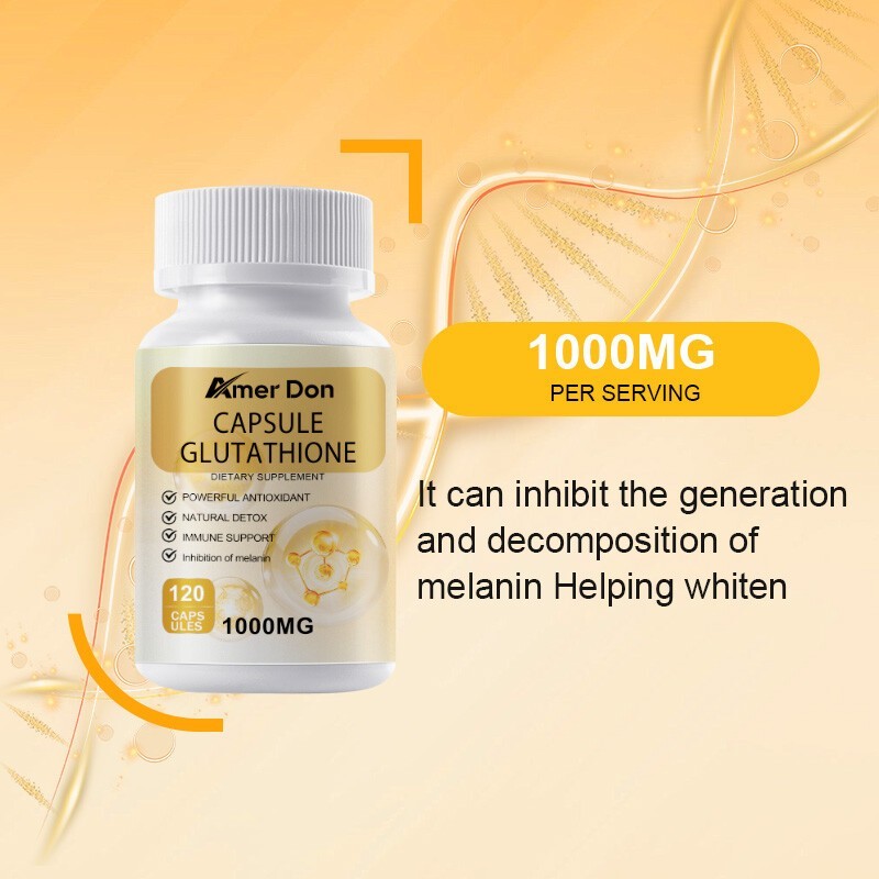 L-Glutathione Capsules 1000MG For Anti-Aging Skin Whitening Antioxidant