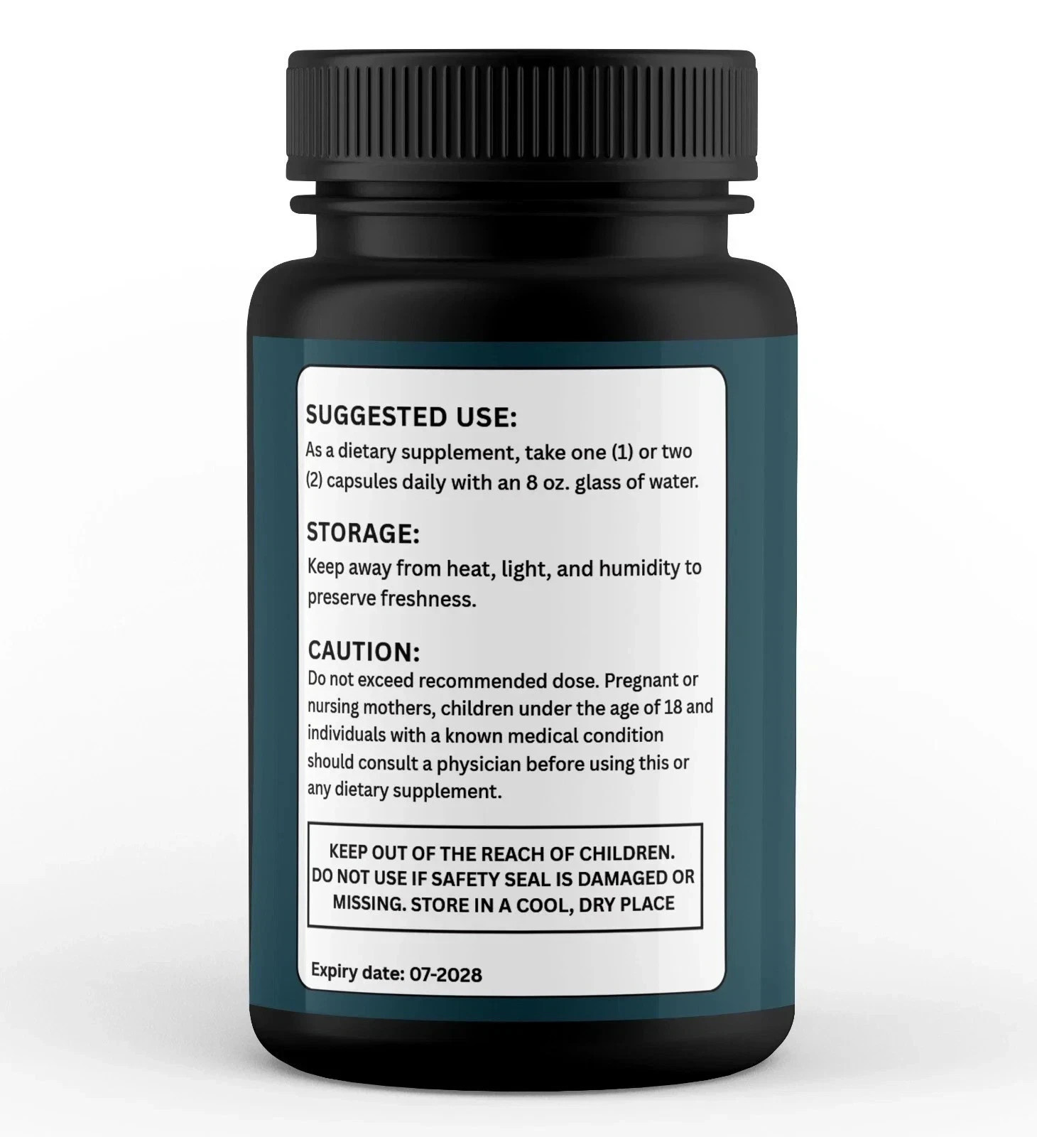 (5 Pack) Tstrive Advanced Male Support Performance Supplement 60 Capsules