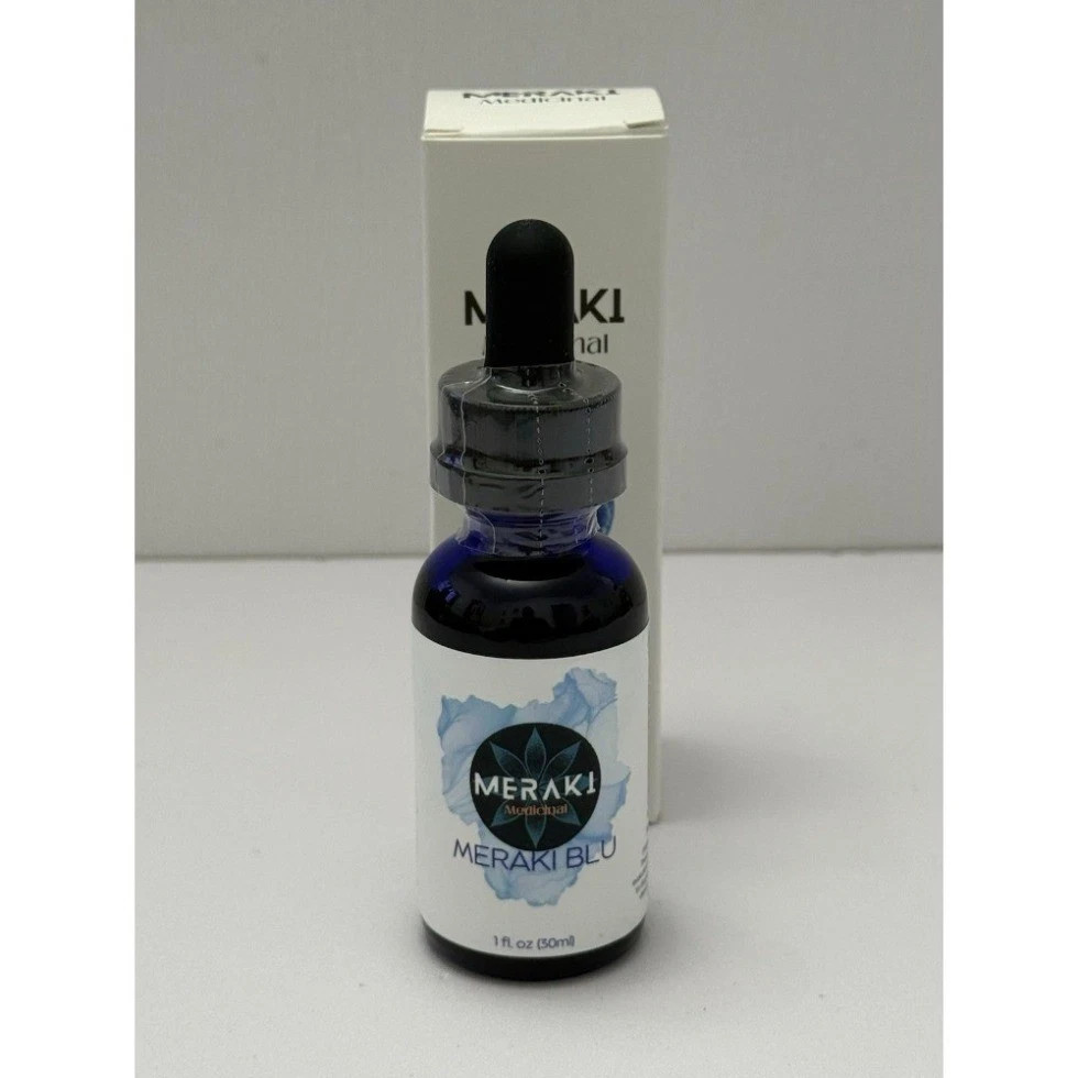 Meraki Blue Cognitive Health Beauty Vitamins Supplements Herbal Remedies & Resin