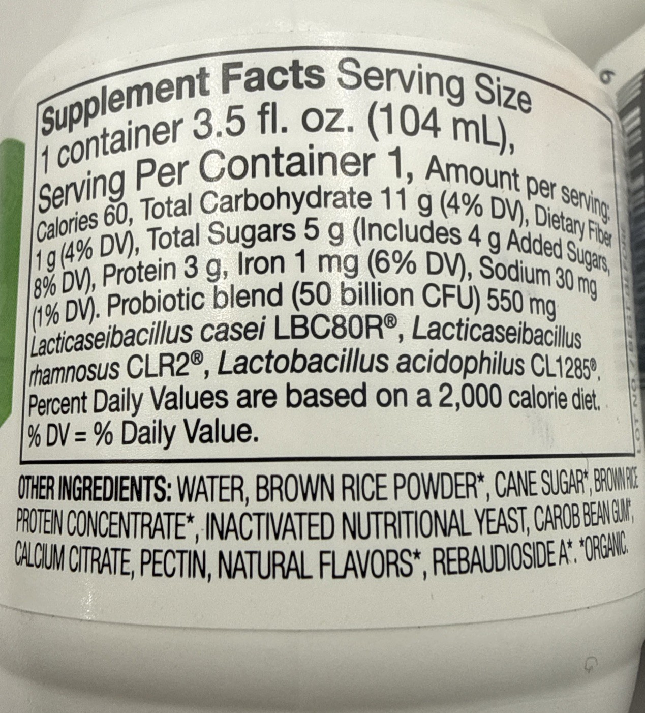 Bio-K PLUS Probiotic Vegan Supplement 15 x 3.5oz Bottles BB-7/25 SEALED Flavors