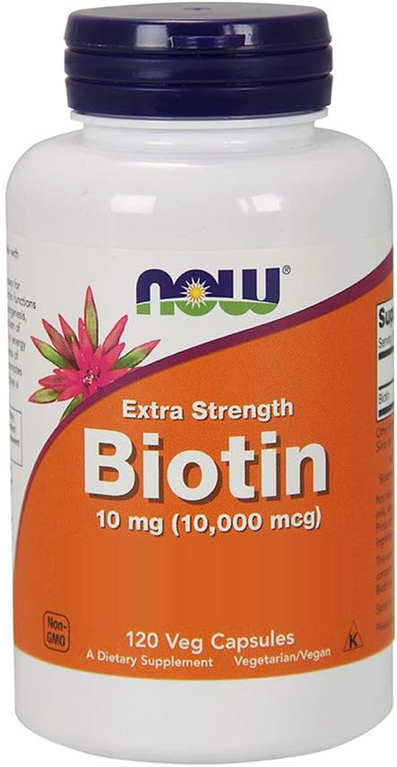 Supplements, Biotin 10 Mg (10,000 Mcg), Extra Strength, Energy Production*, 1…
