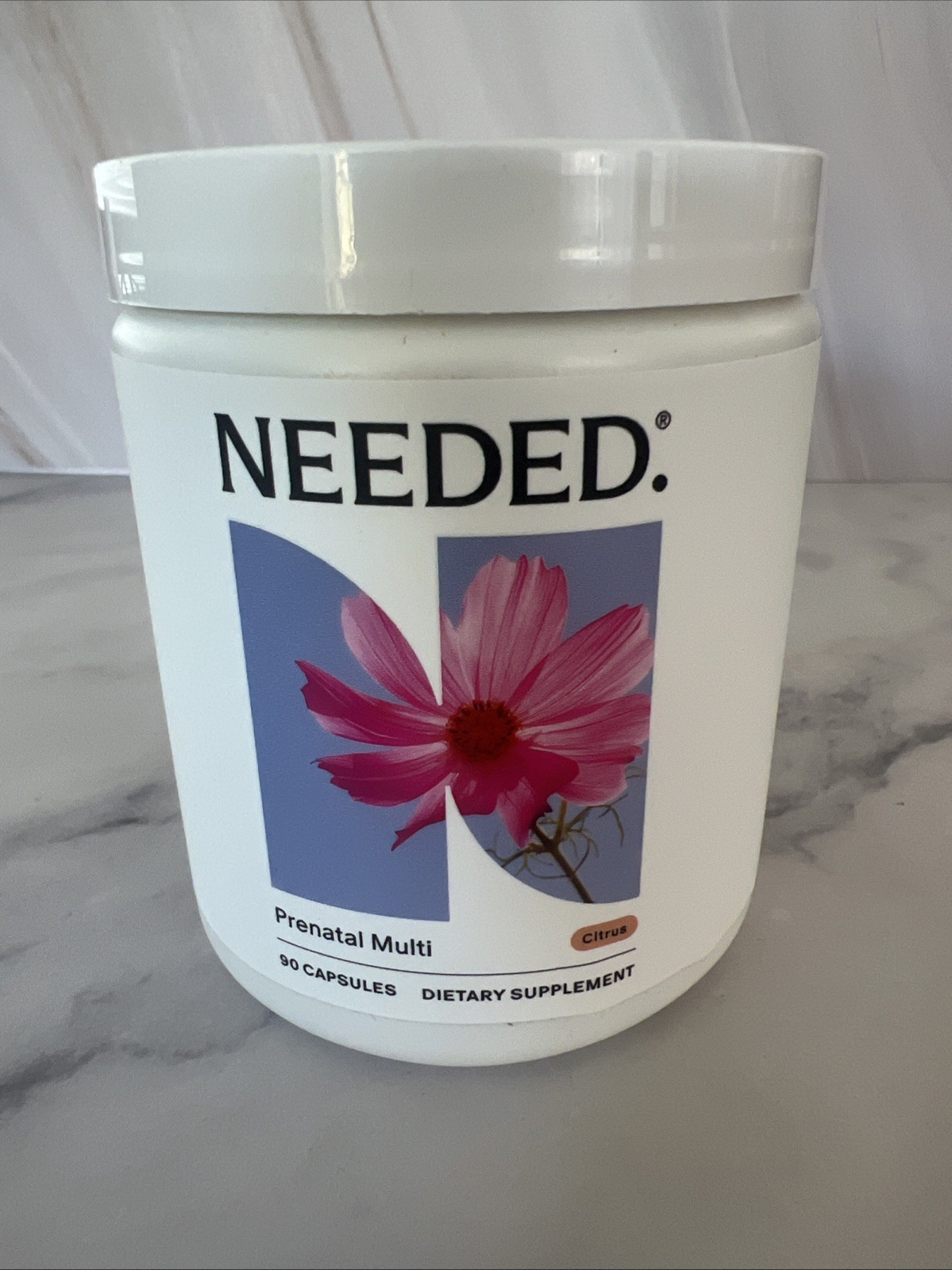 Needed. Vanilla Multivitamin Prenatal Multi Powder 10.37oz (294g) 05/2028 NEW
