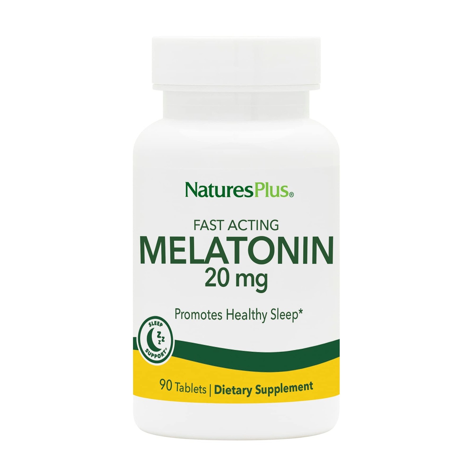 Nature’s Plus Melatonin 20 mg 90 Tablets