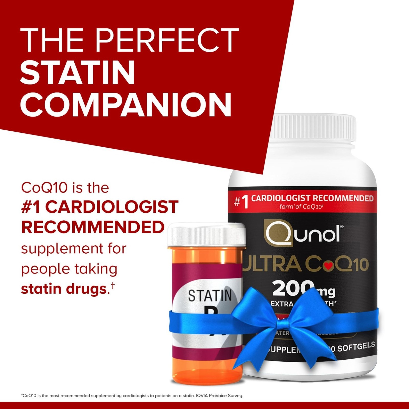 Qunol CoQ10 200mg Softgels, Ultra CoQ10 – Ultra High Absorption Coenzyme Q10 …