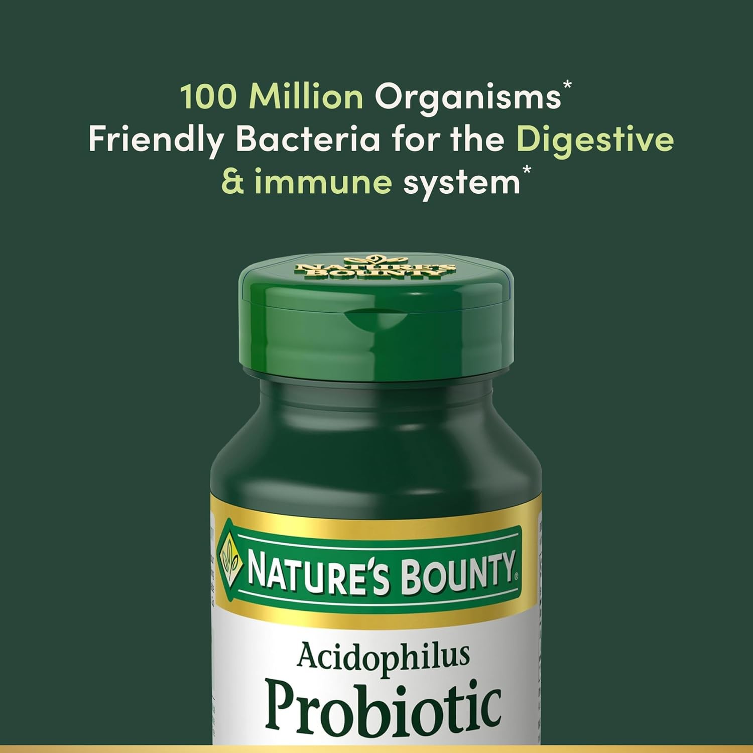Acidophilus Probiotic, Daily Probiotic Supplement, Digestive Health, 200 Tablets