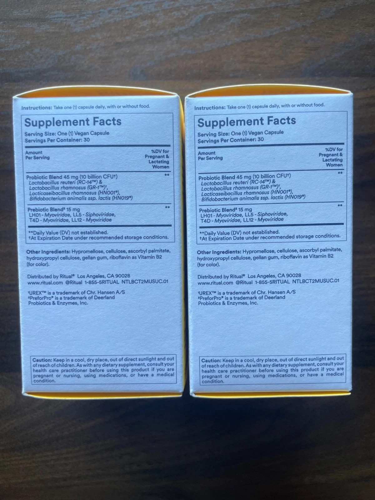 Ritual Natalbiotic Microbiome Support Biotics 30 Caps Exp 12/2026 (2)