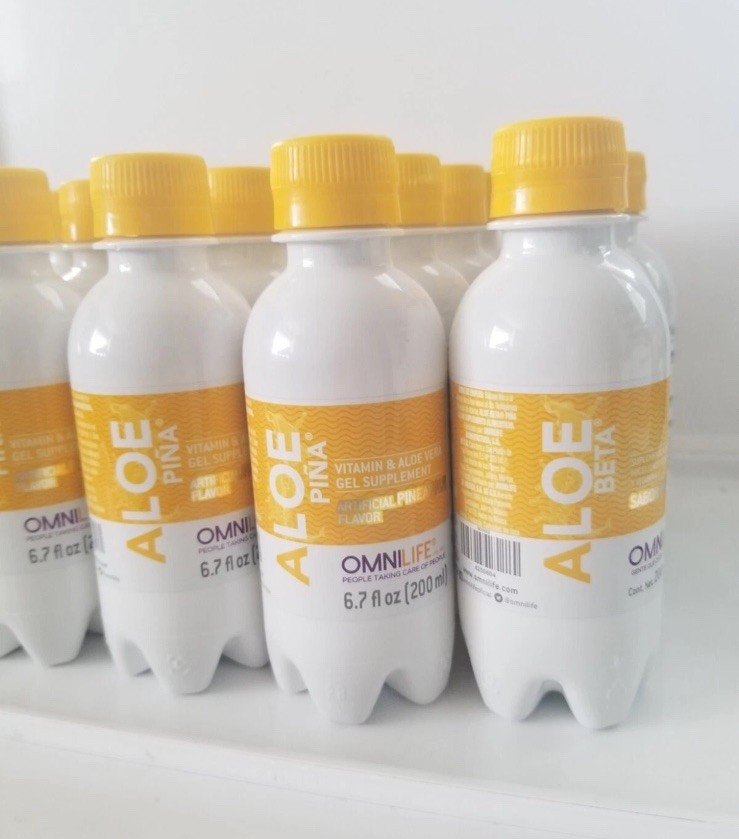 aloe Beta omnilife, Piña 20 pack 6.7oz (200ml sistema digestivo ,inflamacion