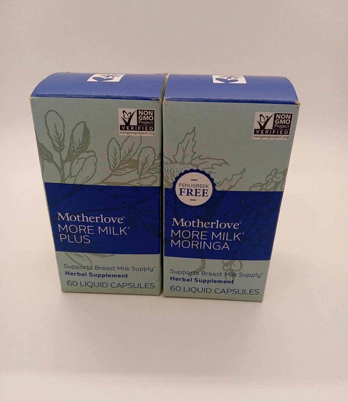 Motherlove More Milk Plus, 60 Capsules Each, 2 Pack Exp 9/2025