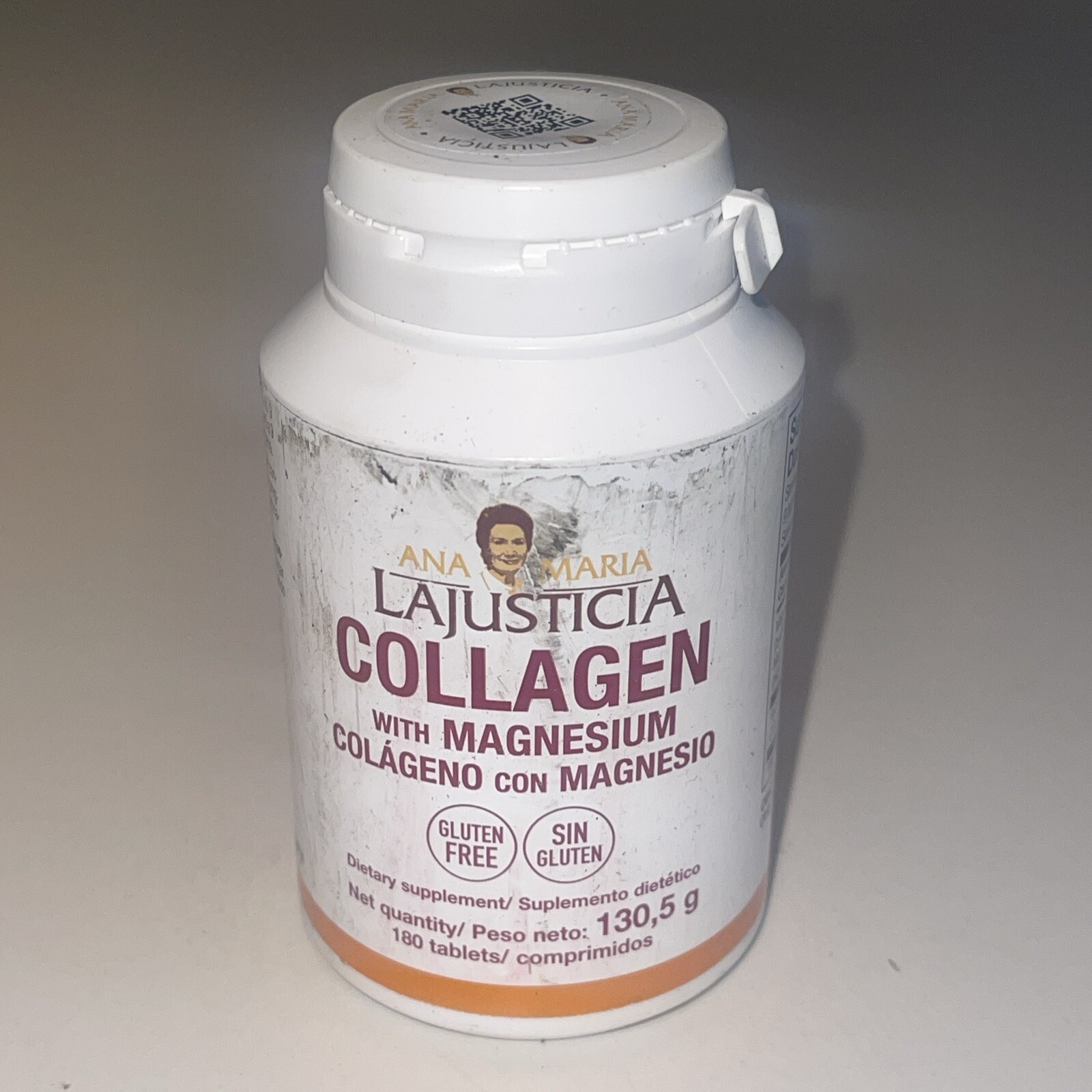 Ana Maria Collagen With Magnesium Dietary Supplement 180 Tablets 5 G