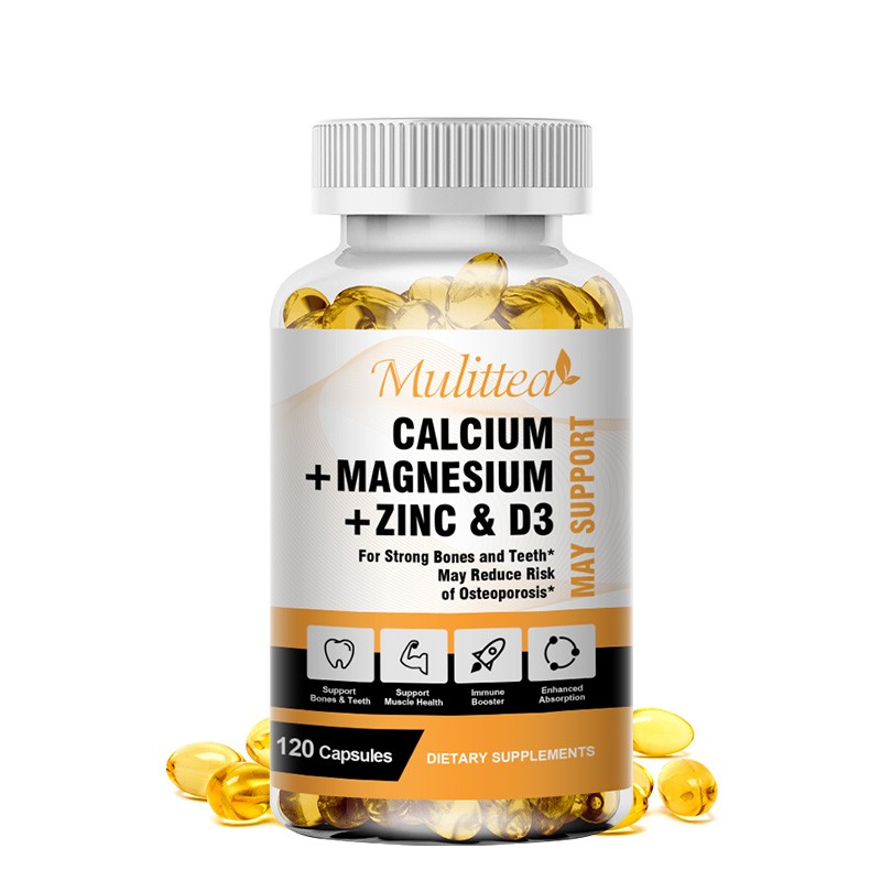 Best Naturals Calcium Magnesium Zinc with Vitamin D3, 120 Tablets