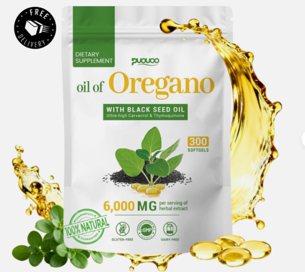 Resilia Oil Of Oregano With Black Seed Oil 6,000MG 300 Softgels (Fast Delivery)