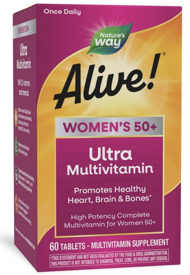 Nature’S Way Alive! Women’S 50+ Ultra Potency Complete Multivitamin..