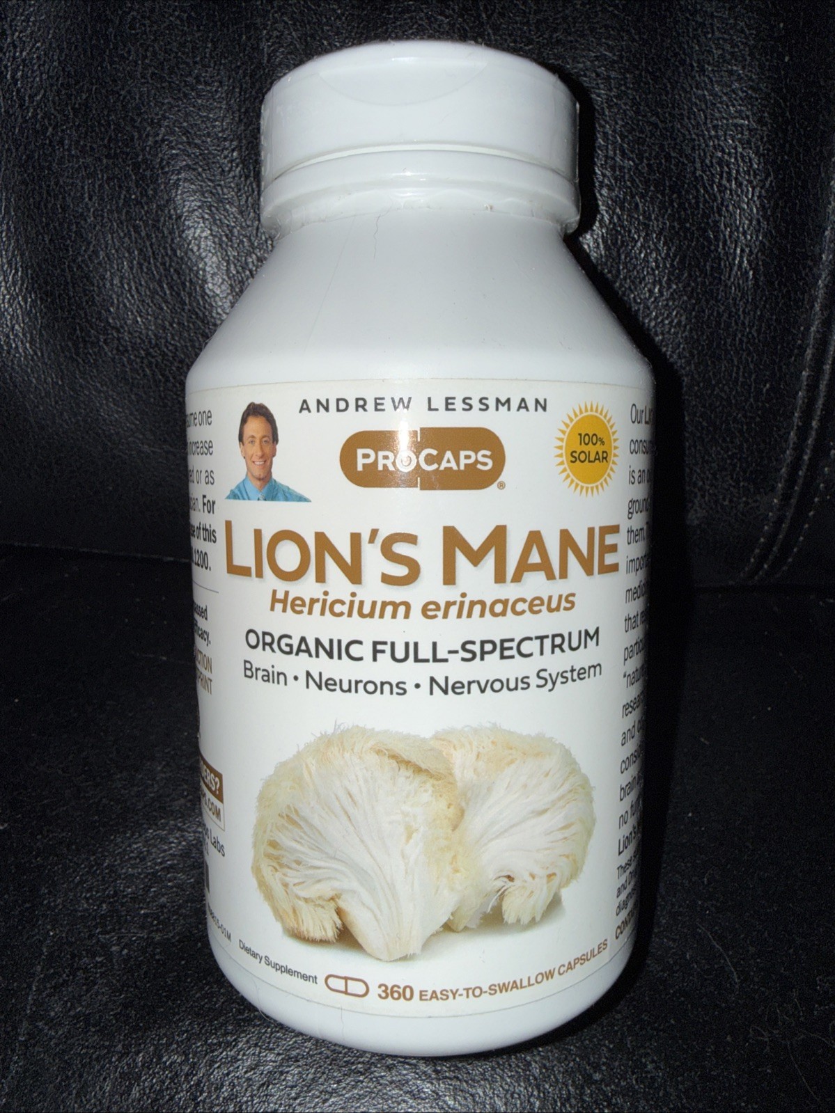 New: Andrew Lessman Lions Mane 360 Capsules Exp: 07/27