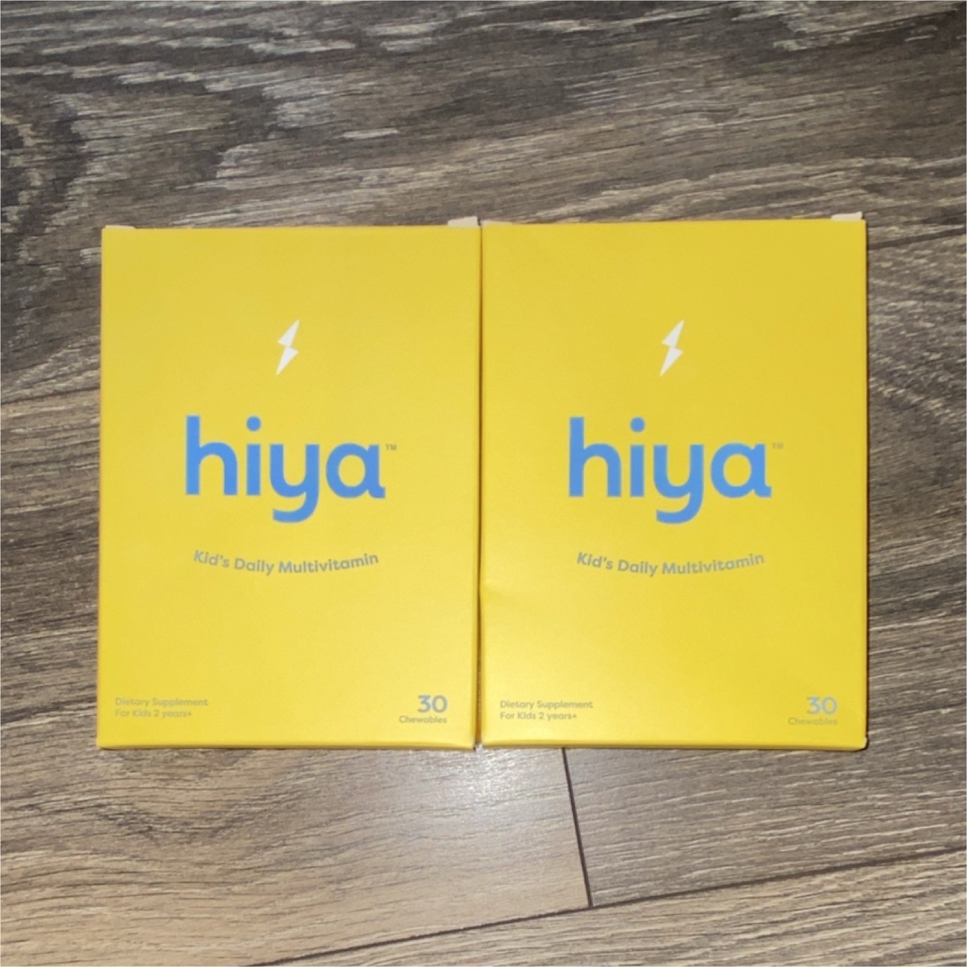(2) Hiya Kid’s Multivitamin Chewable Sugar-Free 30 Tablets Children’s Health