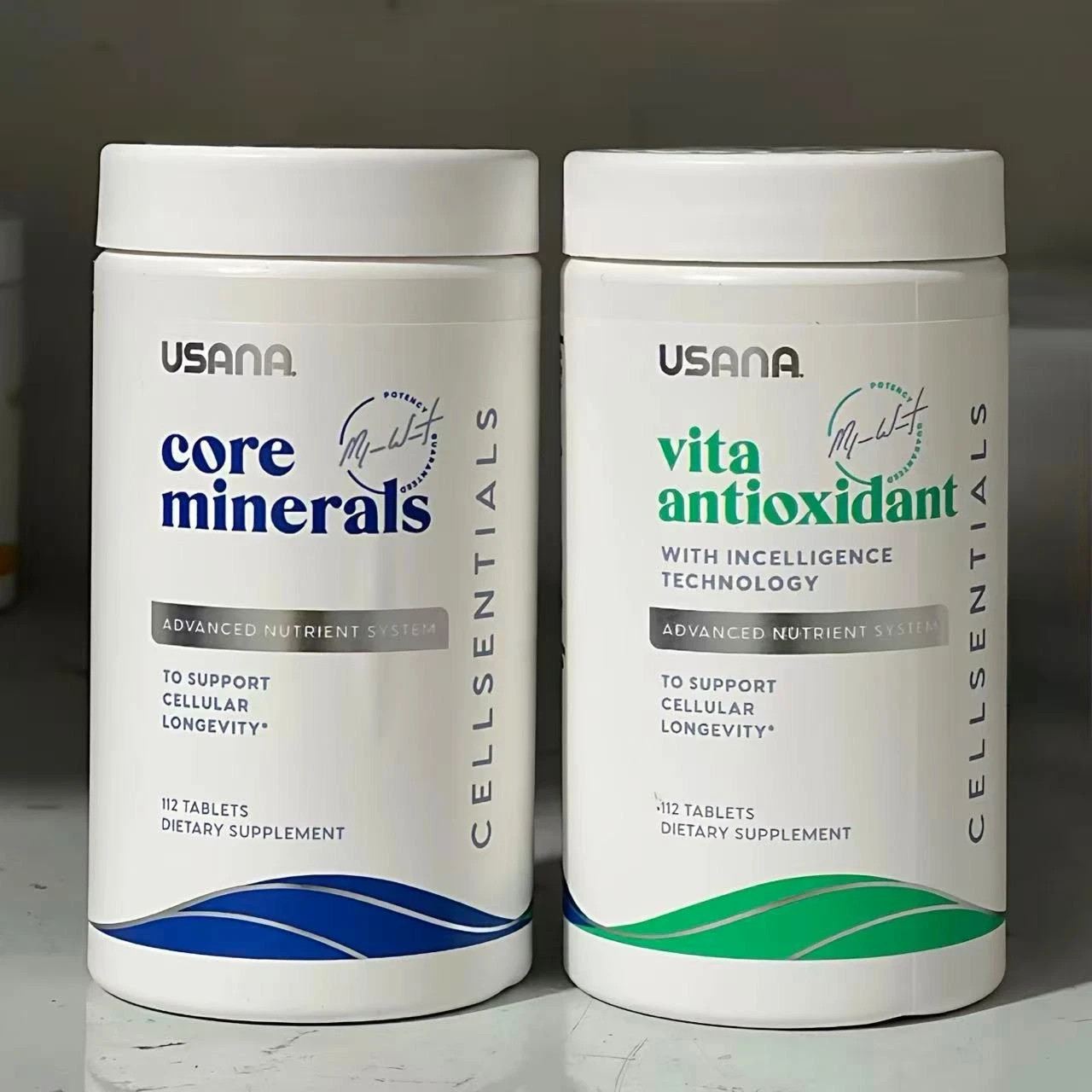 2 Sets Latest upgraded USANA Cellsentials Vita Antioxidant Core Minerals 12/28!!