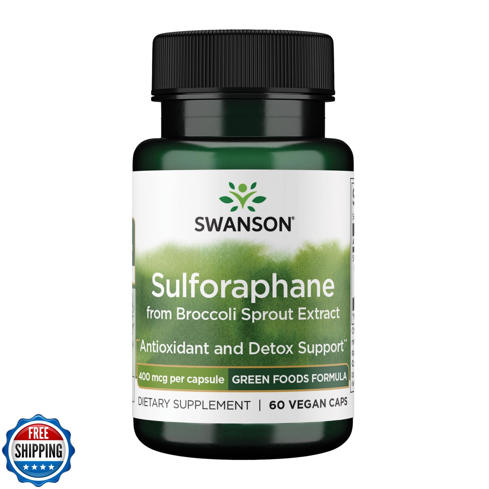 Swanson Sulforaphane – Broccoli Sprout Extract Supporting Cellular, GI Tract,