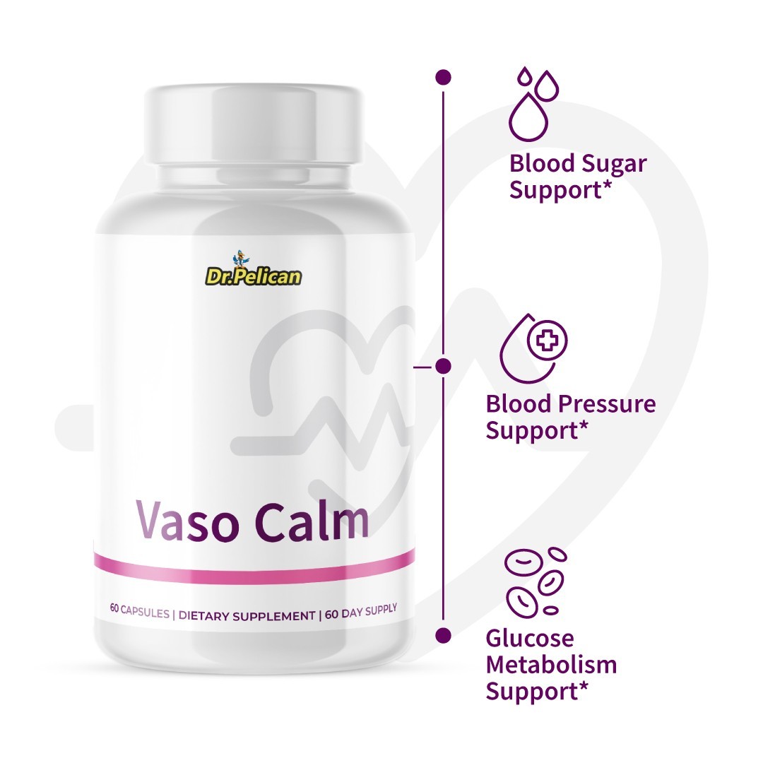 Vaso Calm- Blood Support- 60 Capsules